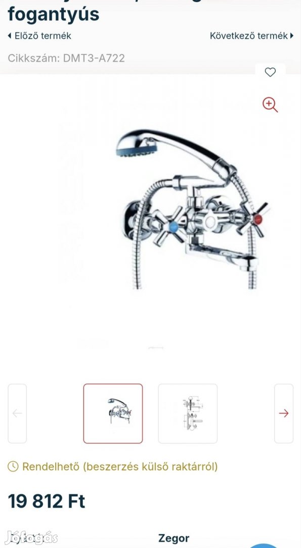 zegor csaptelep!