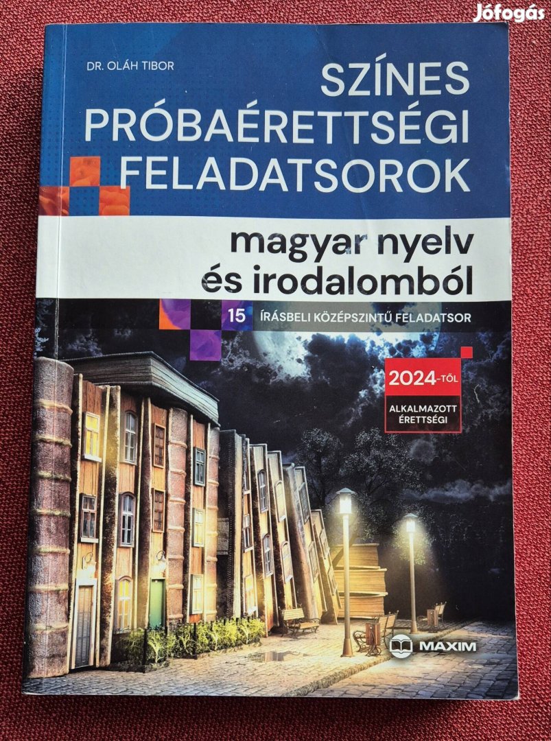 zínes próbaérettségi feladatsorok magyar nyelv és irodalomból