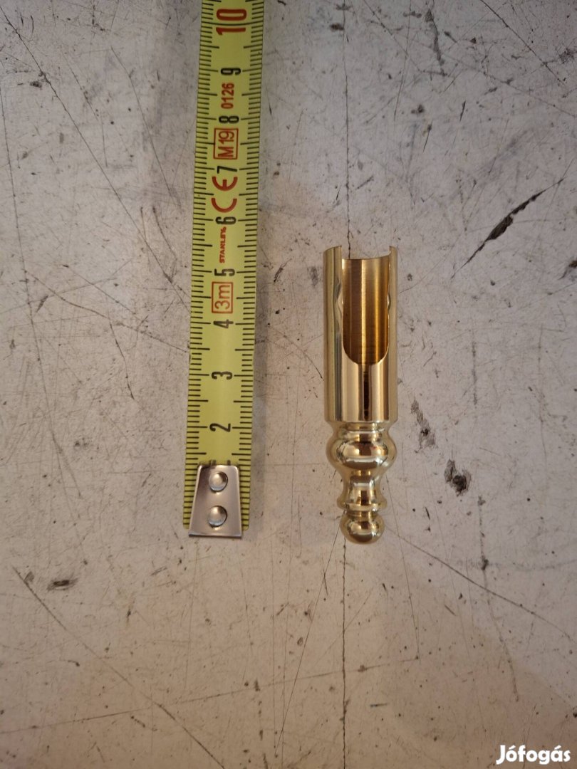 zsanér, lezáró dísz, sárgaréz vasalat, új