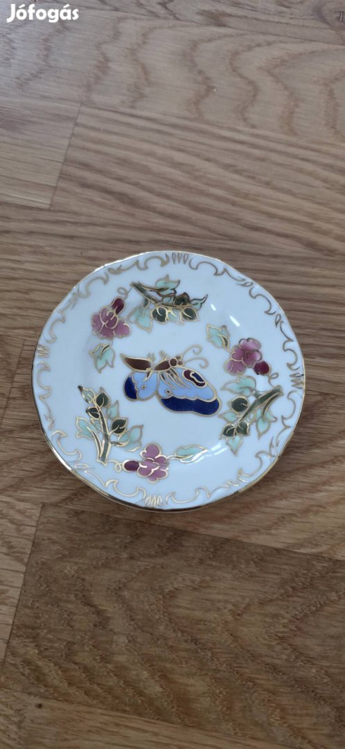 zsolnay pillangos porcelán tálka