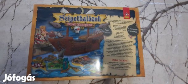 [Eladó] Szigetkalózok Térbeli Társasjáték, Gyári Csomagolásban,