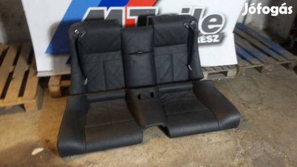 [GYÁRI BONTOTT] BMW E63 M6 FEKETE BŐR BELSŐ HÁTSÓ ÜLÉS