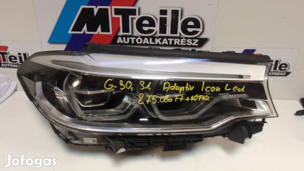 [GYÁRI BONTOTT] BMW G30/G31 JOBB ELSŐ FÉNYSZÓRÓ ADAPTÍV ICON LED 8499