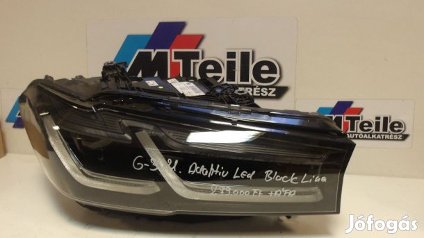 [GYÁRI BONTOTT] BMW JOBB ELSŐ FÉNYSZÓRÓ G30/G31 ADAPTIVE LED BLACK LI