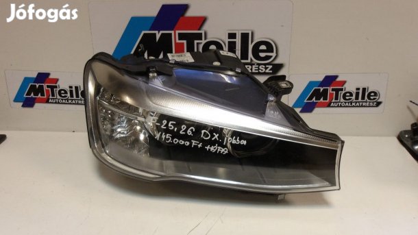 [GYÁRI BONTOTT] BMW JOBB ELSŐ FÉNYSZÓRÓ  F25/F26 DX 7429076