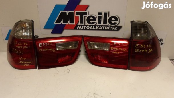 [GYÁRI BONTOTT] BMW X5 E53 LCI HÁTSÓ LÁMPA SZETT/VAGY KÜLÖN