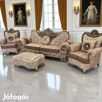 [Új] Barokk (Luxus) 3+2+1 Ülőgarnitúra Készletről 