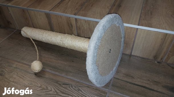 [ Elkelt] Macska Cica játék, beltéri, kötélen csörgő labda, Anione