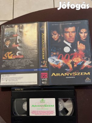 007 aranyszem akció vhs nagytok