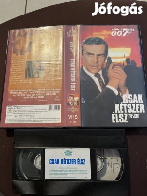 007 csak kétszer élsz akció vhs kistok 