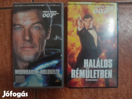 007-es James Bond VHS Filmek 