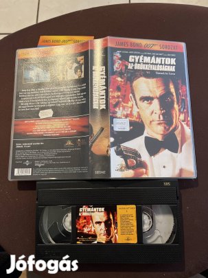 007 gyémántok az vhs kistok akció