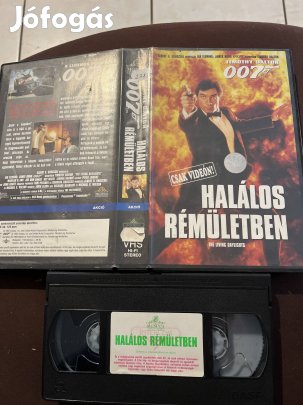 007 halálos rémületben akció vhs 