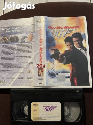 007 halj meg máskor akció vhs 