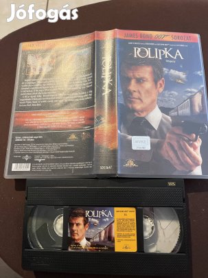 007 polipka akció vhs kistok