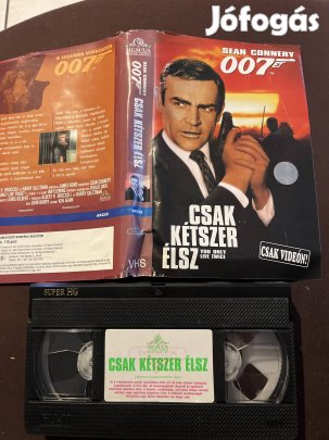 097 csak kétszer élsz akció vhs 
