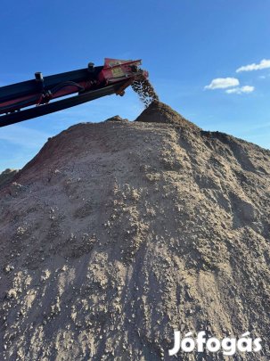 0/20-as meddő anyag, töltőföld