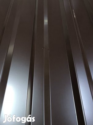 0.5 vastag Barna trapézlemez, tetőlemez, kerítés, tető 