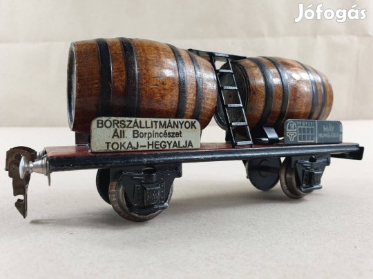 0-ás Tóth Féle MÁV Borszállító Kocsi - Vagon - Pévé Nyomtávú