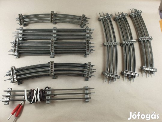 0-ás Tóth-féle sín. 25 db egyben