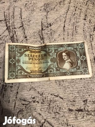 100000 Pengő 1945.09.25 (1 db)