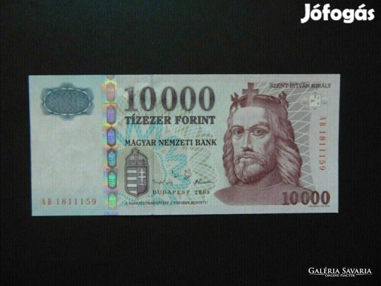 10000 forint 2005 AB Hajtatlan bankjegy !