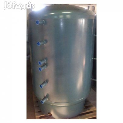 1000L-es puffertartály, teljesen új, szigeteléssel együtt, puffer tart