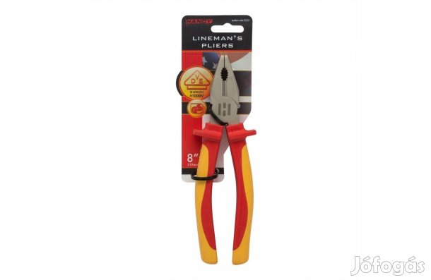 1000V Szigetelt Villanyszerelő kombinált fogó 210 mm