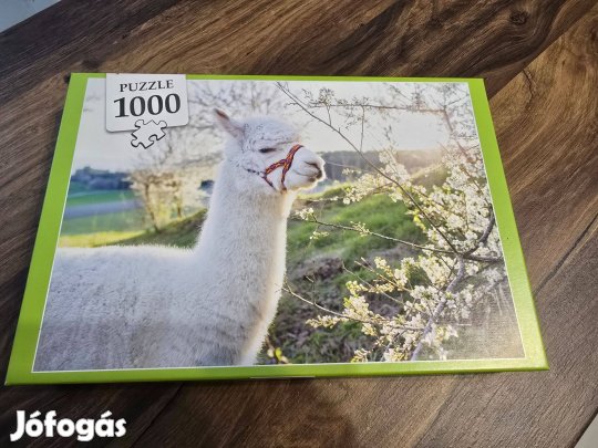 1000 db-os Alpaka puzzle, kirakó