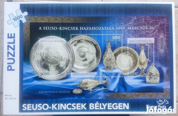 1000 db-os puzzle / kirakó - Seuso kincsek nyomában
