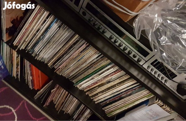 1000 forintos lemezek videón bakelit LP