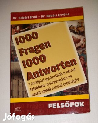 1000 fragen 1000 antworten felsöfok dr Babári könyv