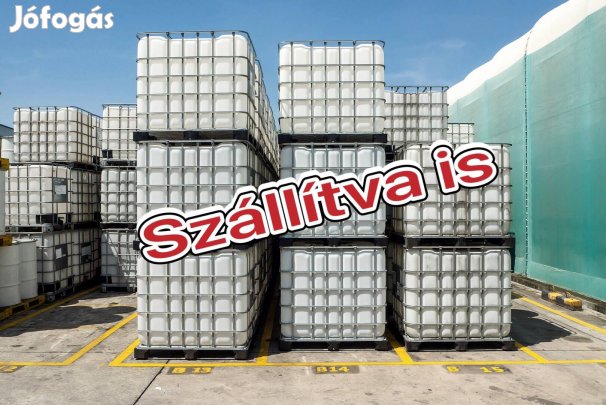1000 literes IBC szállítással is !