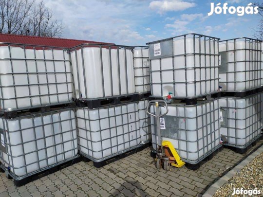 1000 literes IBC tartály, Újfehértó