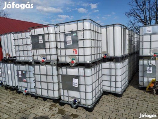 1000 literes IBC tartály, Újfehértó