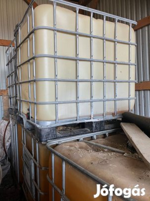 1000l IBC tartály (gázolajos)