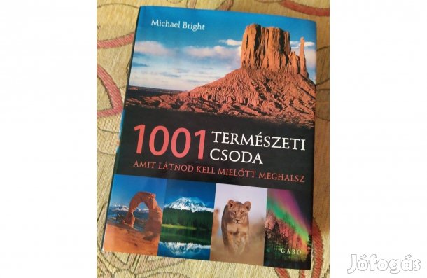 1001 természeti csoda - könyv újszerű