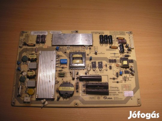 10021 Toshiba 40TL868 tápegység V71A00022900 N150A001L REV:01 N11-150P