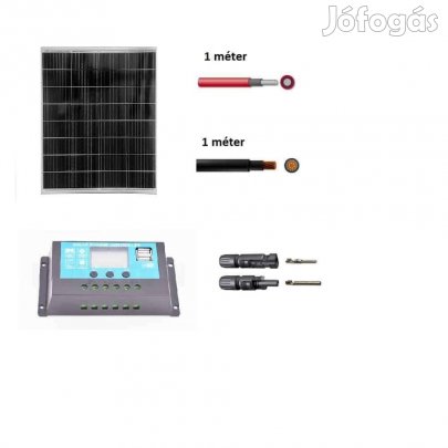 100W 12V napelem szett