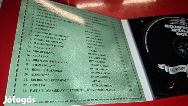 100 Folk Celsius Gyermek dalok válogatás Cd 2005