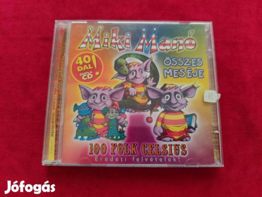 100 Folk Celsius Miki Manó Összes Meséje CD