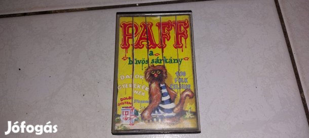 100 Folk Celsius - Paff a bűvös sárkány műsoros magnó kazetta, MC