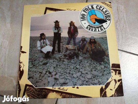 100 Folk Celsius- bakelit lemez kiváló állapotban Ex