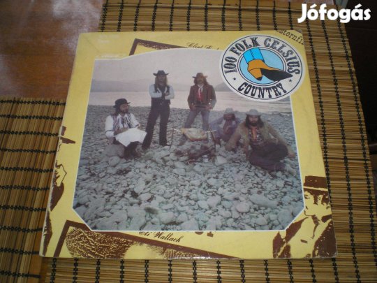 100 Folk Celsius bakelit lemez LP 1982 hibátlan állapotban