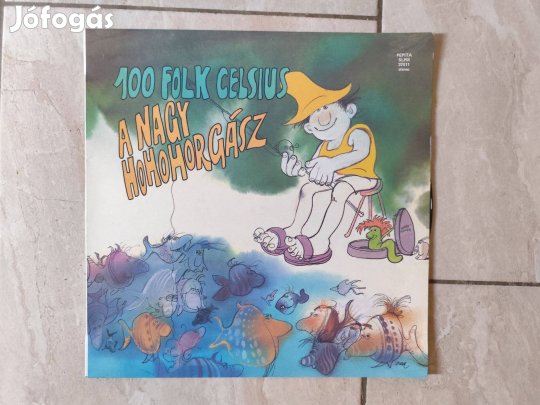 100 Folk Celsius-gyerek bakelit hanglemez kíváló állapotban