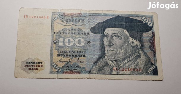 100 NSZK Márka 1977 . R !