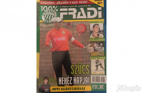 100% Fradi színes sporthetilap 2005.III. évf. 32 -51 szám,poszteres is