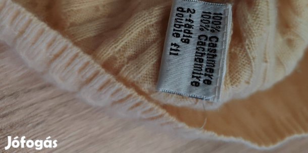 100 % kasmír női rövidujjú S