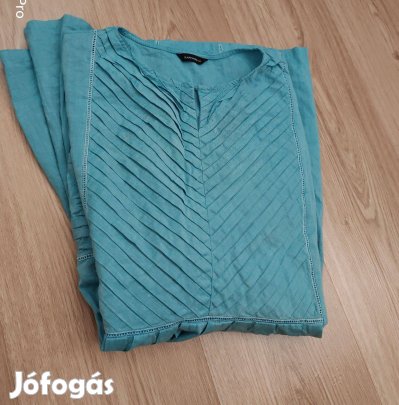 100 % lenszerű pamut női tunika