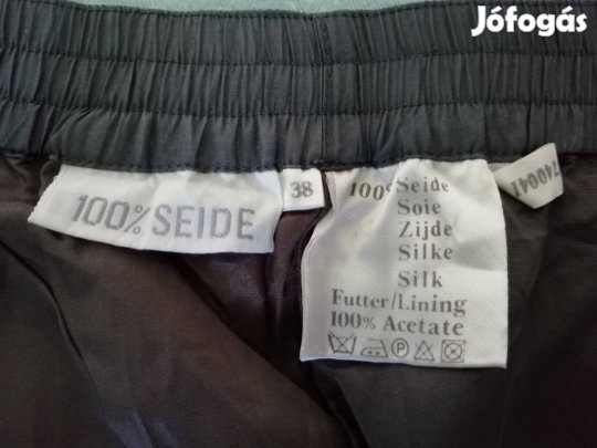 100% selyem szoknya 